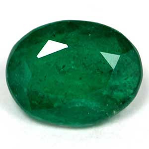Oval 1.37 Green Emerald - #1070717