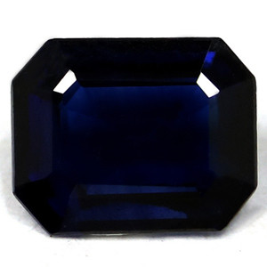 Emerald 0.65 Blue Sapphire - #1071112