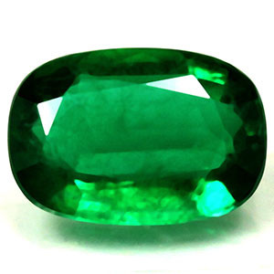 Cushion 1.87 Green Emerald - #1070859