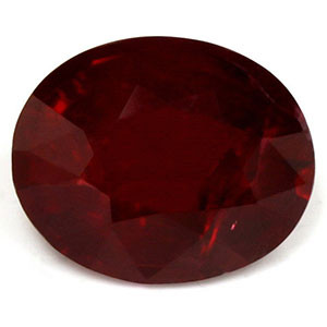 Oval 0.99 Red Ruby - #1071218