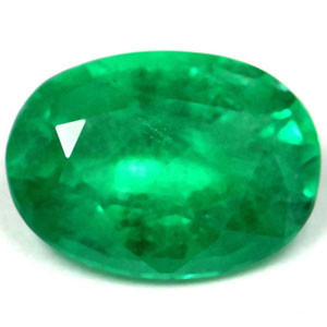 Oval 1.27 Green Emerald - #1070781