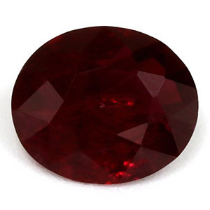 Oval 0.75 Red Ruby - #1071384