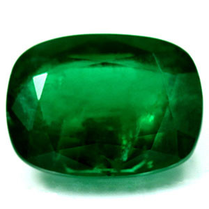 Cushion 3.48 Green Emerald - #1070605
