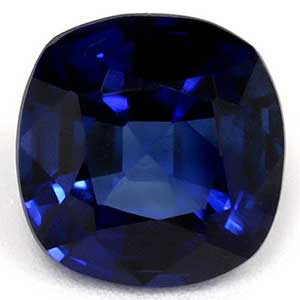 Cushion 1.07 Blue Sapphire - #1071560