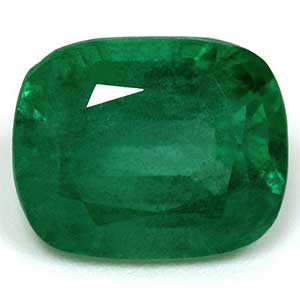 Cushion 2.84 Green Emerald - #1071486
