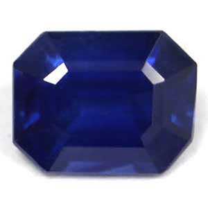 Emerald 0.81 Blue Sapphire - #1070890