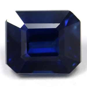 Emerald 1.23 Blue Sapphire - #1070952