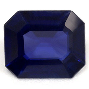 Emerald 0.72 Blue Sapphire - #1071549
