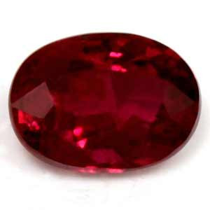 Oval 0.57 Red Ruby - #1071208