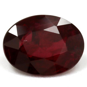 Oval 0.89 Red Ruby - #1071205