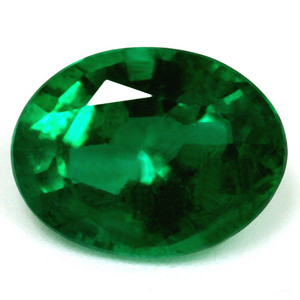 Oval 1.38 Green Emerald - #1071871