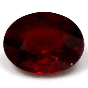 Oval 0.76 Red Ruby - #1071399