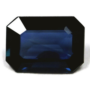 Emerald 0.87 Blue Sapphire - #1071159