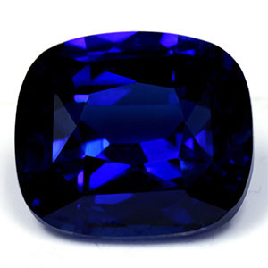 Cushion 8.60 Blue Sapphire - #1071348