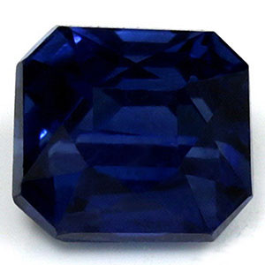 Emerald 0.78 Blue Sapphire - #1071701