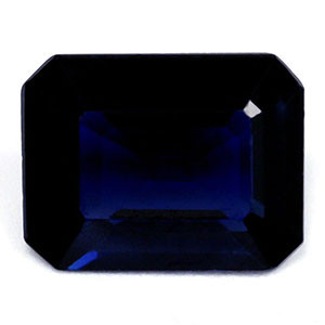 Emerald 2.25 Blue Sapphire - #1071449