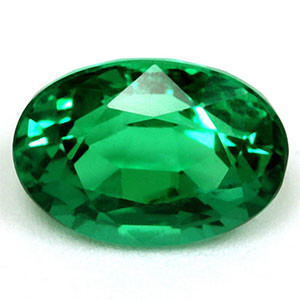 Oval 0.95 Green Emerald - #1071315