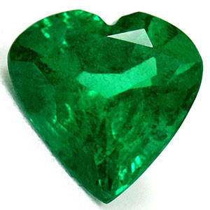 Heart 1.36 Green Emerald - #1071778