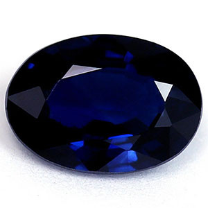 Oval 0.84 Blue Sapphire - #1072724