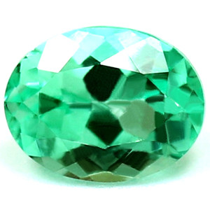 Oval 0.62 Green Emerald - #1072810