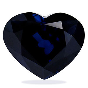 Heart 3.78 Blue Sapphire - #1072839