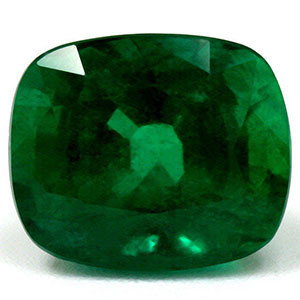Cushion 2.98 Green Emerald - #1071884