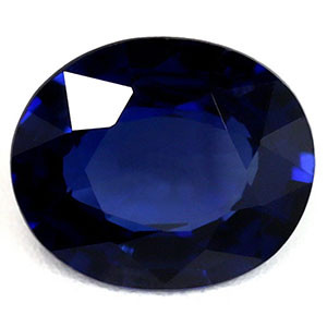 Oval 0.63 Blue Sapphire - #1072944