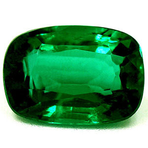 Cushion 1.35 Green Emerald - #1072289