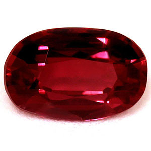 Oval 0.55 Red Ruby - #1073298