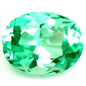 Oval 0.63 Green Emerald - #1072895