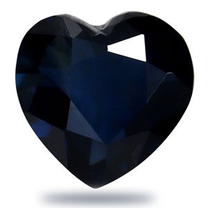 Heart 1.25 Blue Sapphire - #1073666