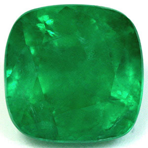 Cushion 2.62 Green Emerald - #1073472