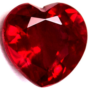 Heart 1.19 Red Ruby - #1073540