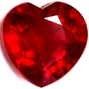 Heart 1.20 Red Ruby - #1073541