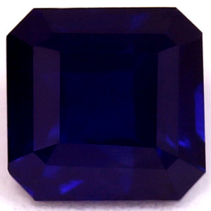 Emerald 0.73 Blue Sapphire - #1073642