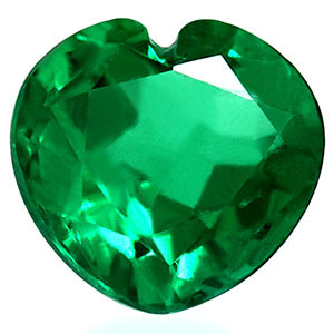 Heart 0.55 Green Emerald - #1074004