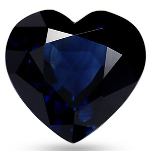 Heart 3.91 Blue Sapphire - #1073894