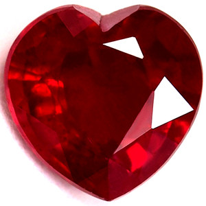 Heart 1.17 Red Ruby - #1073548
