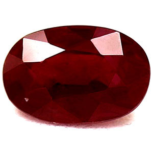 Oval 0.73 Red Ruby - #1073858