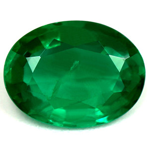 Oval 0.91 Green Emerald - #1073930