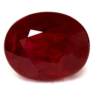 Oval 0.57 Red Ruby - #1074300