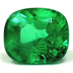 Cushion 1.28 Green Emerald - #1075229