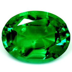Oval 1.02 Green Emerald - #1074836