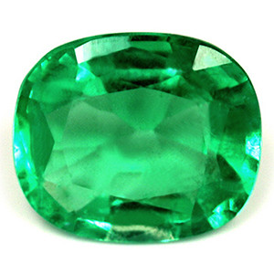 Cushion 1.68 Green Emerald - #1074631