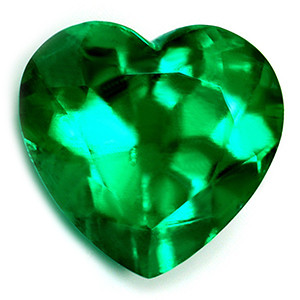 Heart 1.54 Green Emerald - #1074994