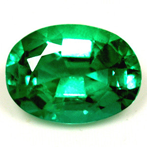 Oval 0.60 Green Emerald - #1075214