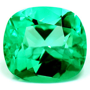 Cushion 3.92 Green Emerald - #1074929