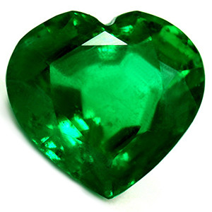Heart 3.59 Green Emerald - #1075745