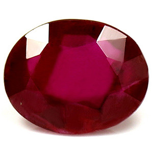 Oval 0.70 Red Ruby - #1075584