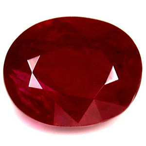 Oval 0.79 Red Ruby - #1075582